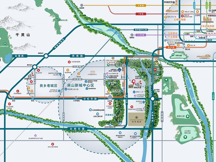 璟贤瑞庭交通图