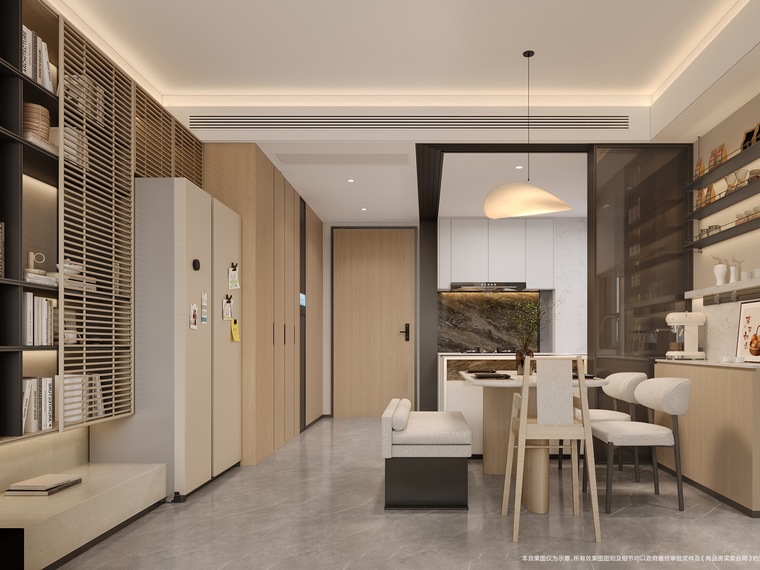 中海学府里样板间