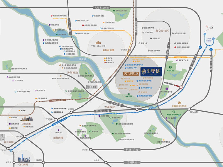 懋源璟橒交通图