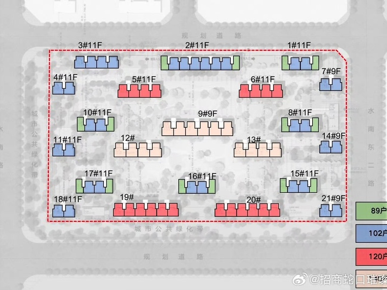招商璀璨时代楼层平面图