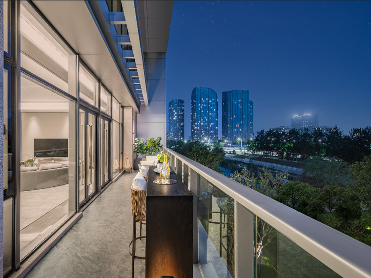 中骏金辉·宸院效果图