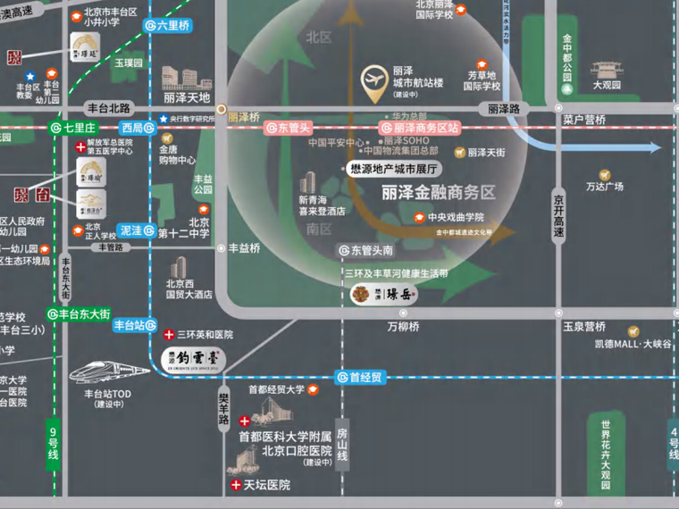 懋源璟瑜交通图