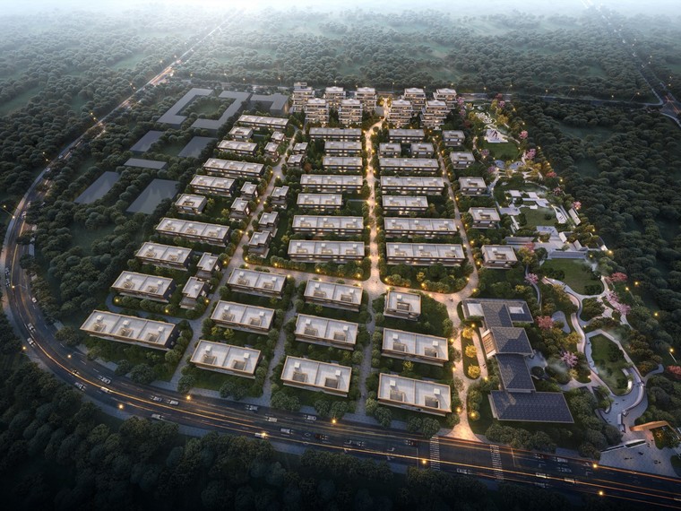 观承别墅·大院效果图