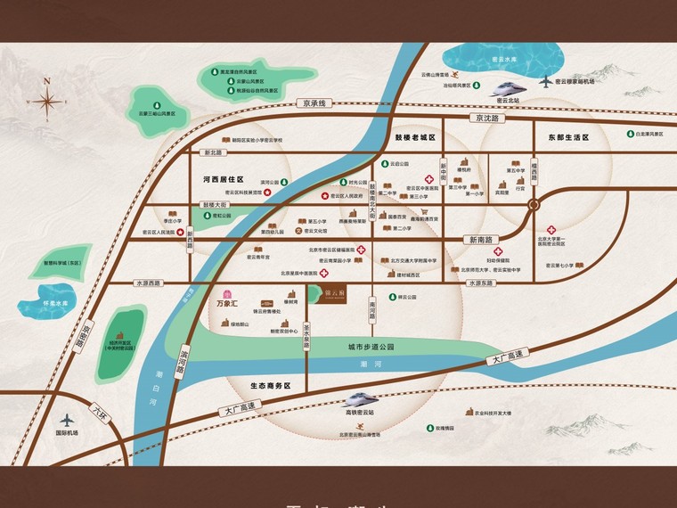 众智·锦云府交通图