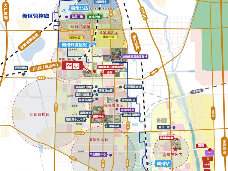 温泉新都孔雀城交通图