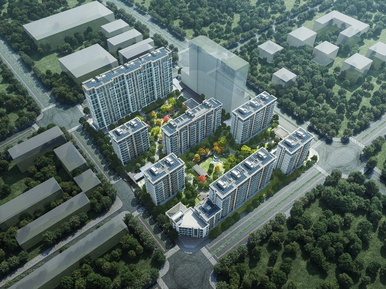 中海学府里效果图