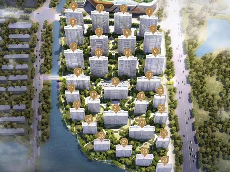 龙湖金帝·天汇效果图