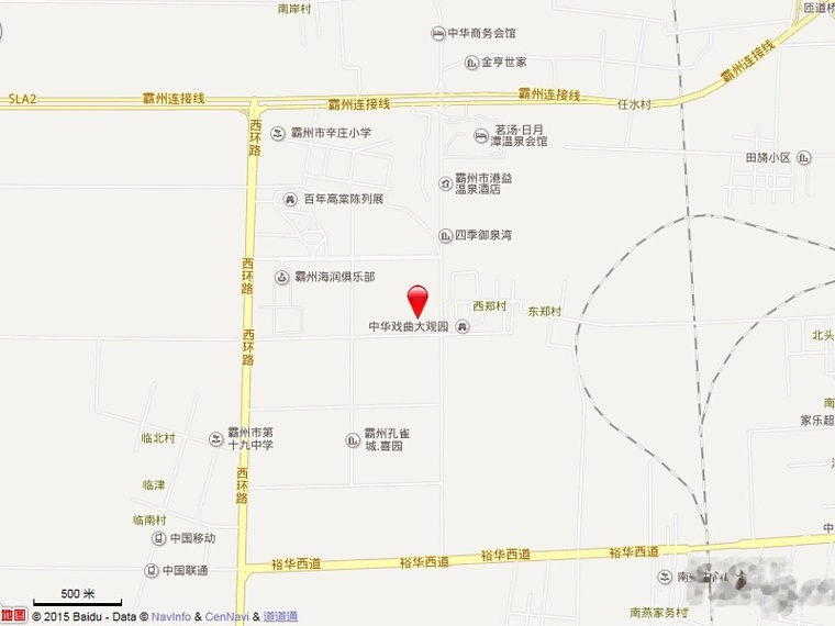 塞纳庄园交通图