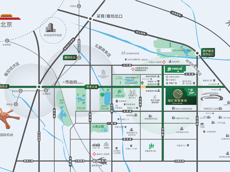 融创翡丽壹號交通图