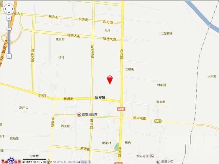 永定河孔雀城英国宫交通图