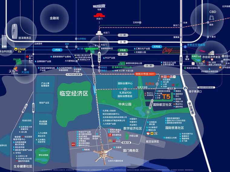 中建T5未来住区交通图