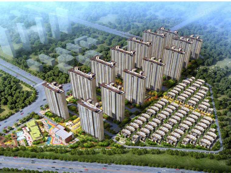 碧桂园楚悦台效果图