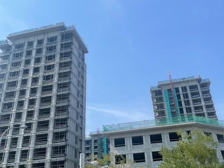 建发·璟院施工进度图