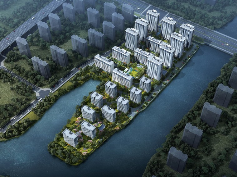 黄酒小镇雲树湾效果图