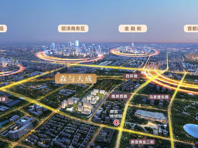 京投发展·森与天成效果图