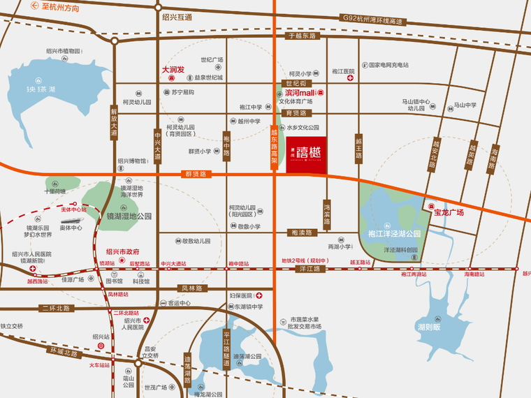 星尚禧樾周边配套图