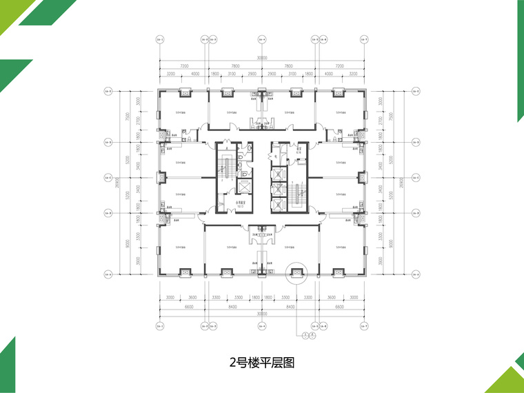 EBC潮白生态城楼层平面图