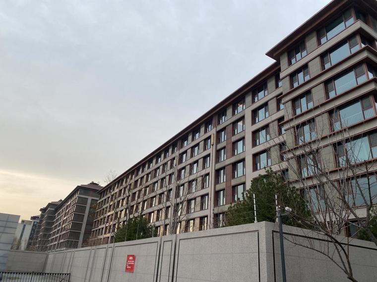 北京城建天坛府实景图