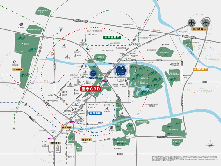 绿城·晓风印月交通图