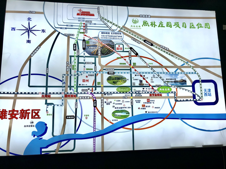 观成兰苑交通图