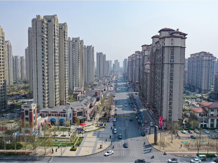永定河孔雀城1号时区实景图