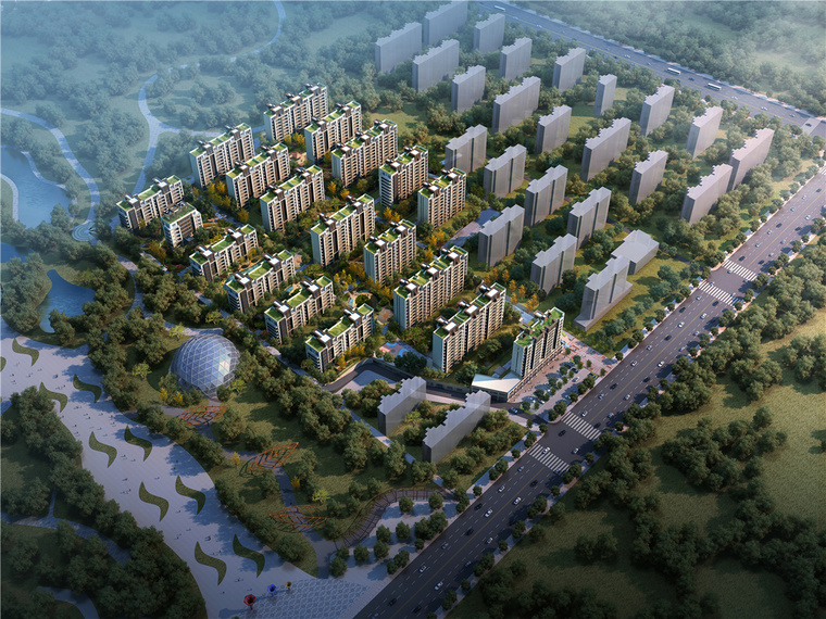 玲珑·紫悦蓝山效果图