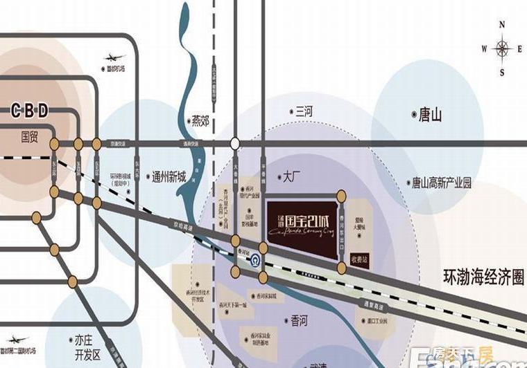 绿地·京21区交通图