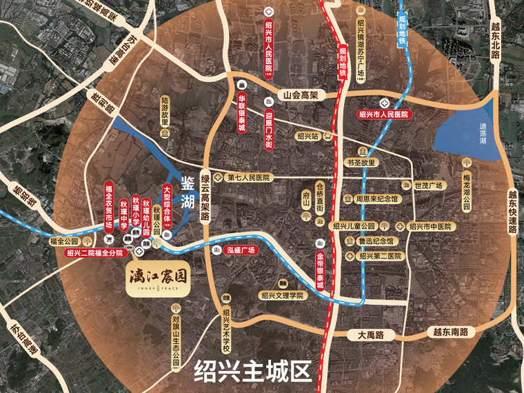 漓江宸园交通图