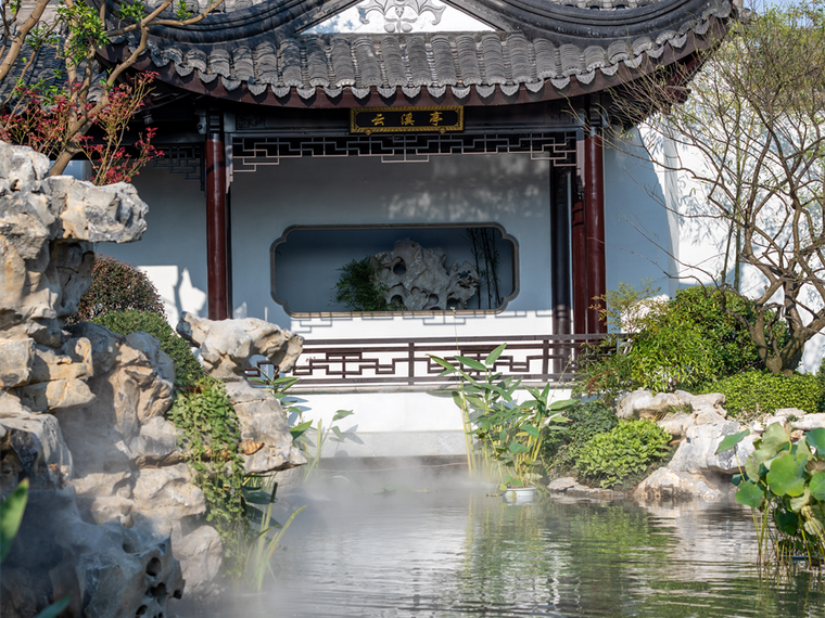 建发众安棠颂和鸣实景图