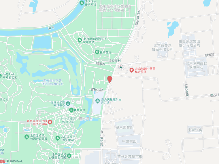 御林湾交通图