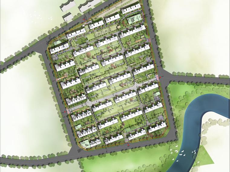 北京城建·国誉燕园楼层平面图