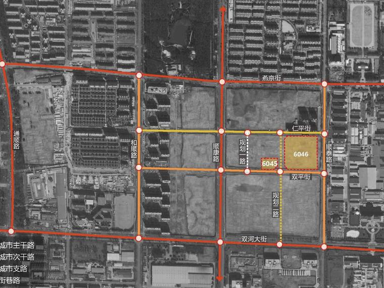 公园和御交通图