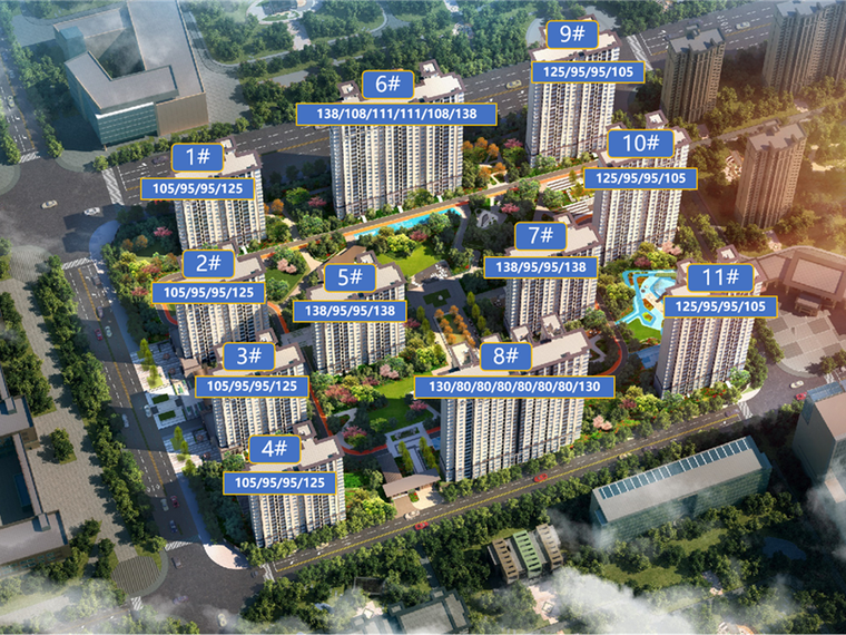 远洋光华城效果图