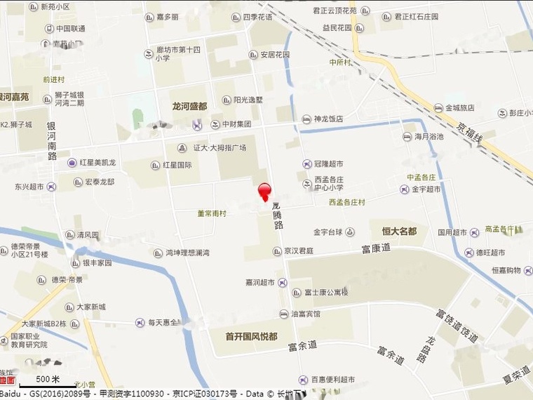 中房·馨美域交通图