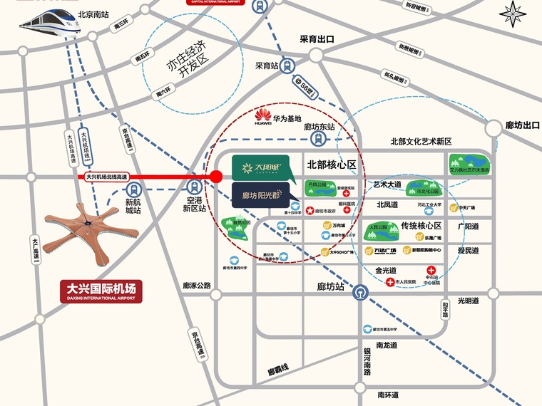 太阳城交通图