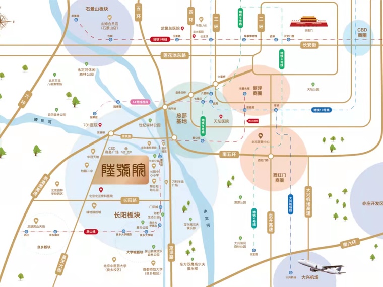 天资陸号院交通图