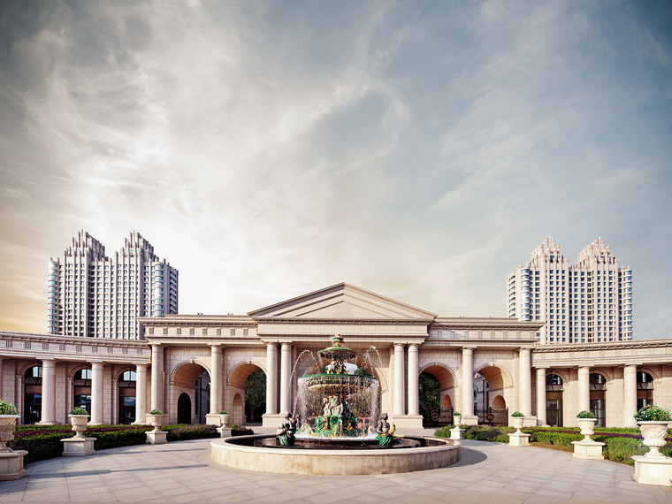 天润福熙大道实景图