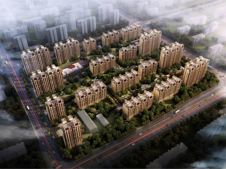 海伦堡▪麓璟台效果图