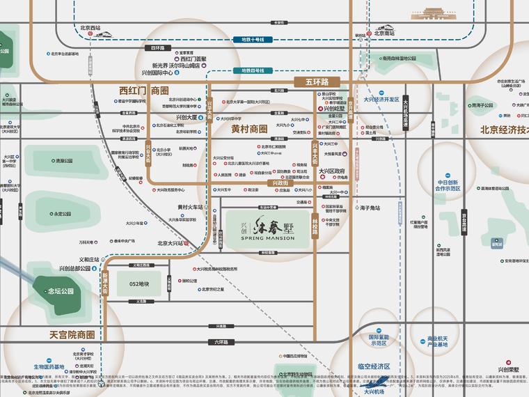 兴创·沐春墅交通图