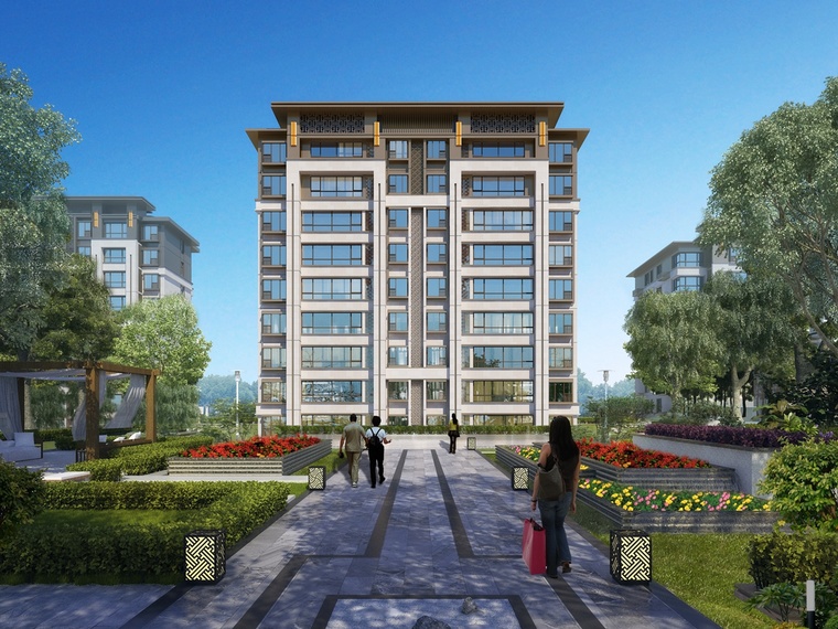 住总山澜阙府效果图