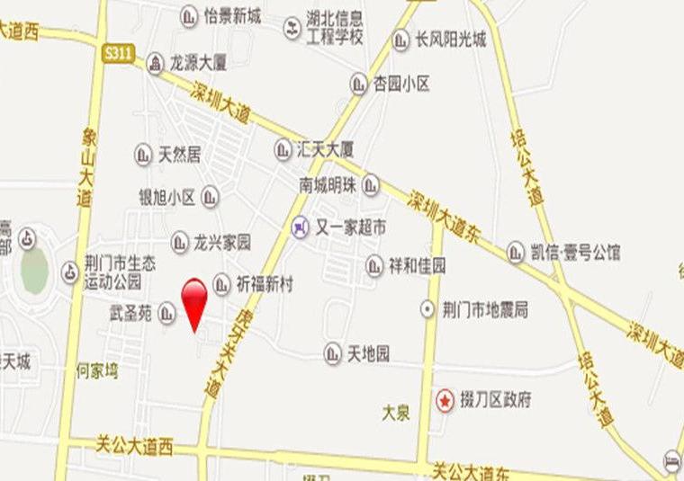 中央华府交通图