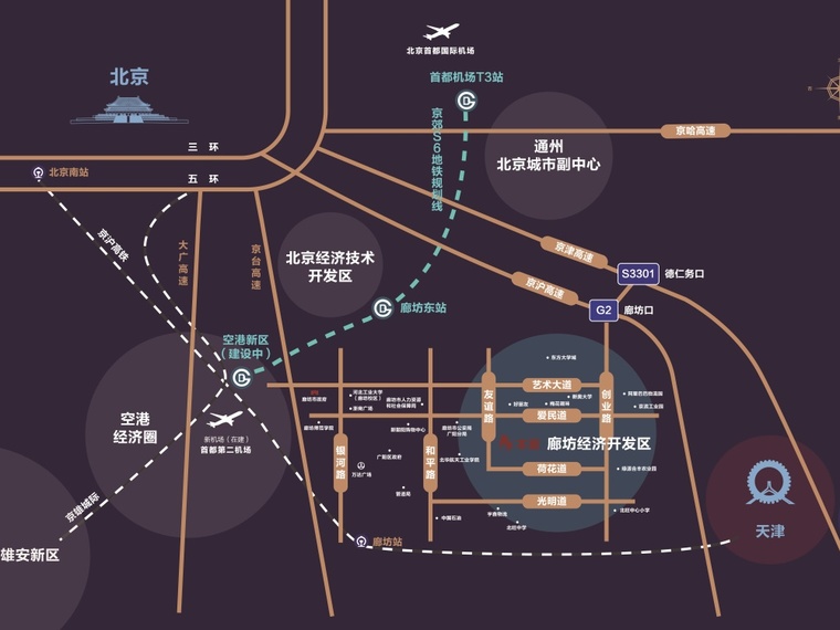 远景数字生态产业园交通图