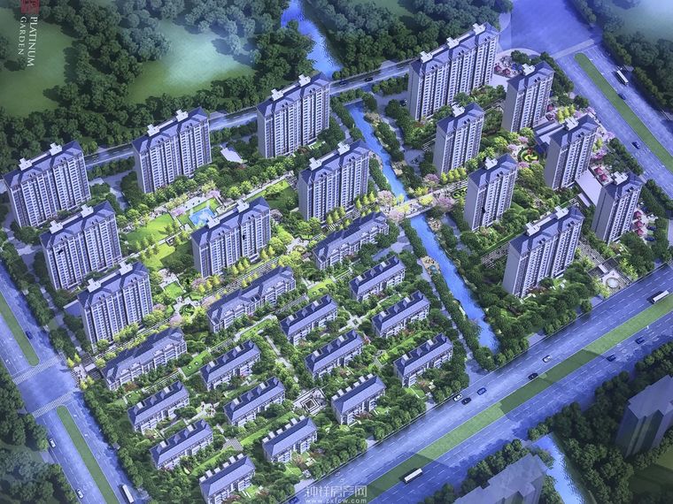 钟祥力宝铂金府效果图