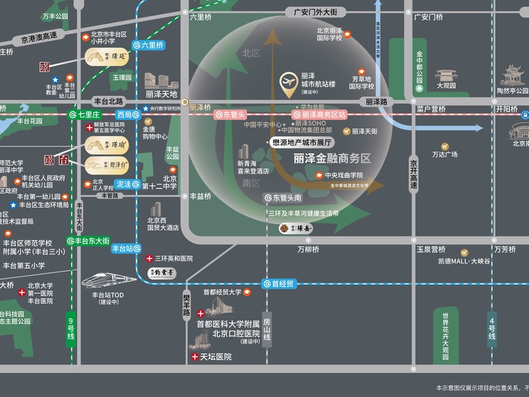 懋源·煜泽台交通图