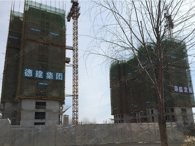 荣盛白鹭岛施工进度图