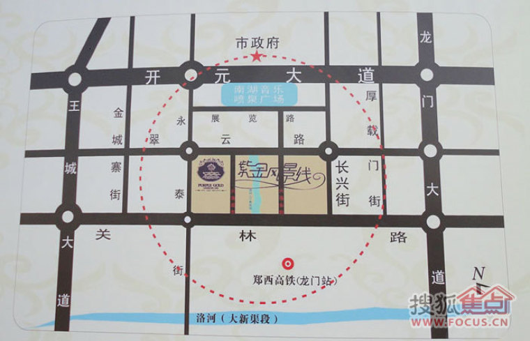 紫金风景线交通图