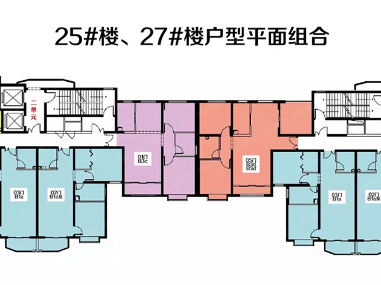 天洋城4代楼层平面图