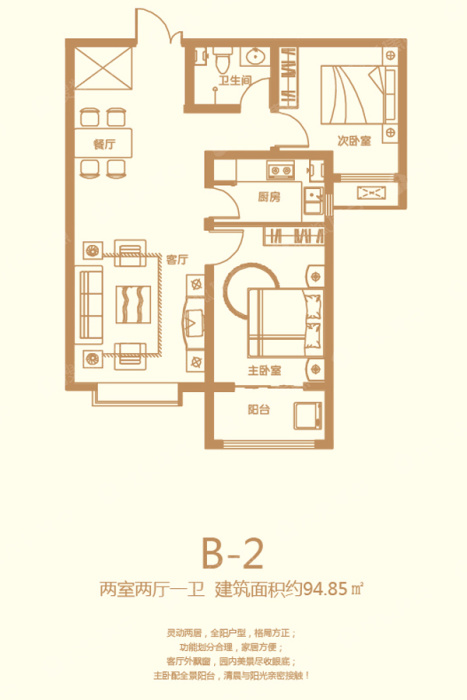 蠡州骏景b2_蠡州骏景户型图-保定搜狐焦点网