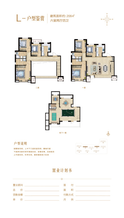 铂悦名门l户型 - 叠拼_铂悦名门户型图-保定搜狐焦点网