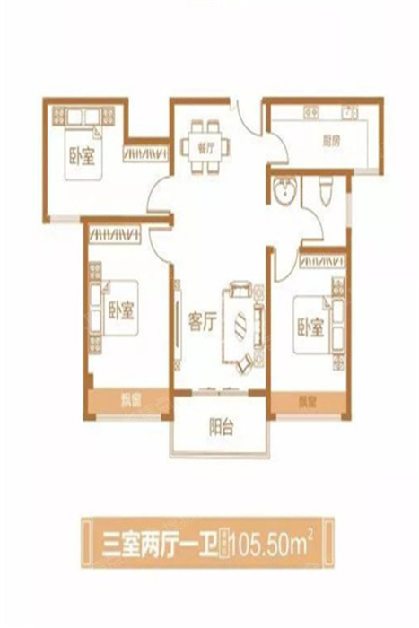 中居上园户型1_中居上园户型图-鹤壁搜狐焦点网